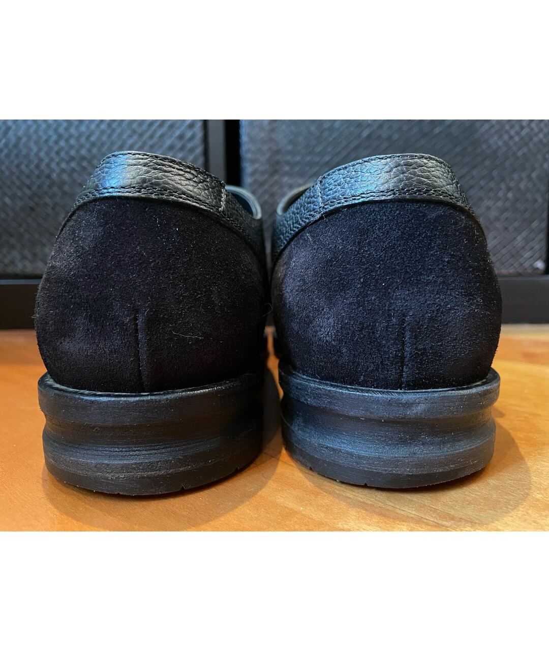 ALEXANDER MCQUEEN Черные кожаные туфли, фото 4