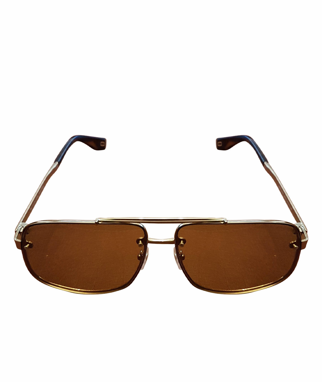MARC JACOBS Коричневые металлические солнцезащитные очки, фото 1