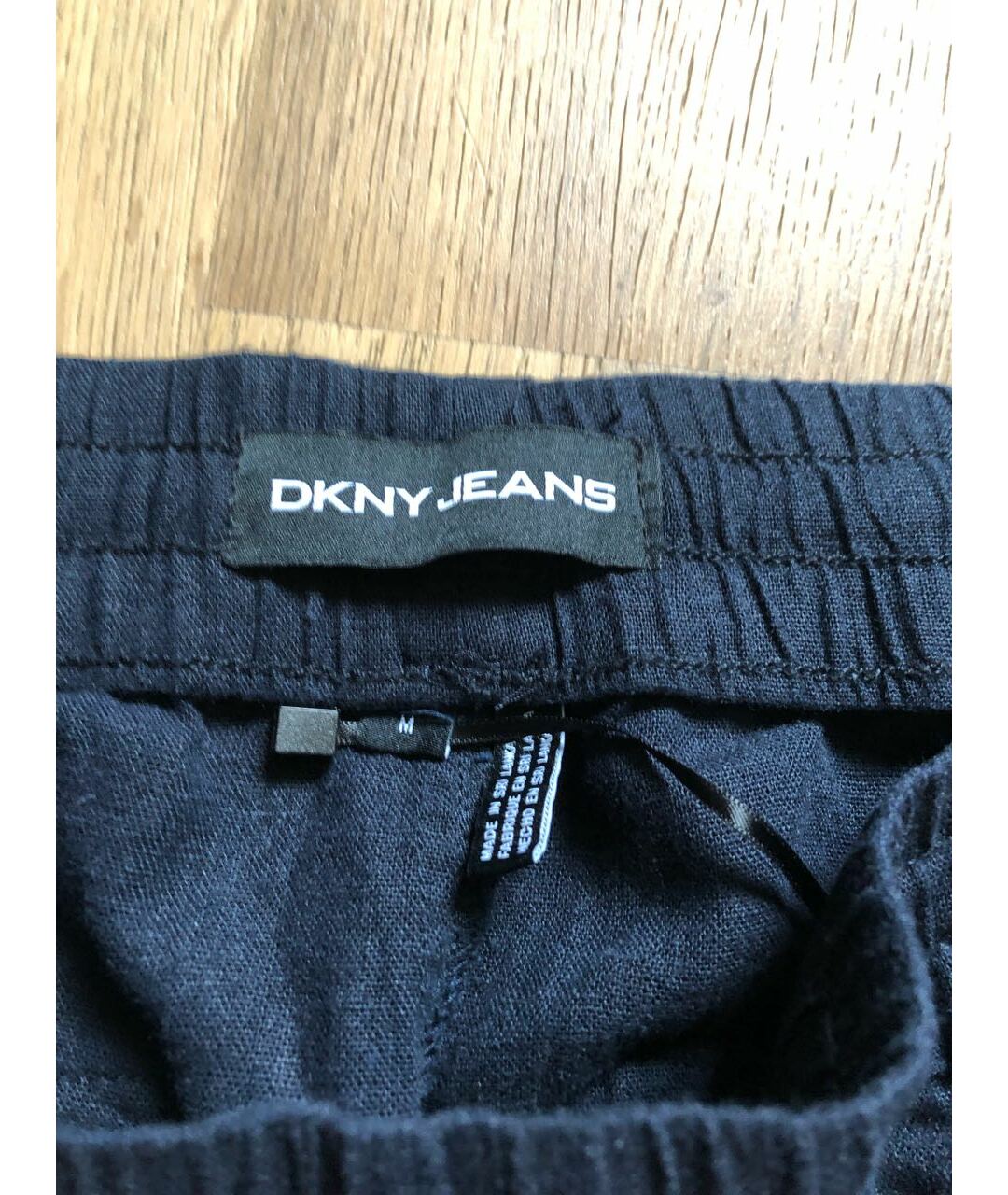 DKNY Темно-синий льняной спортивные костюмы, фото 2