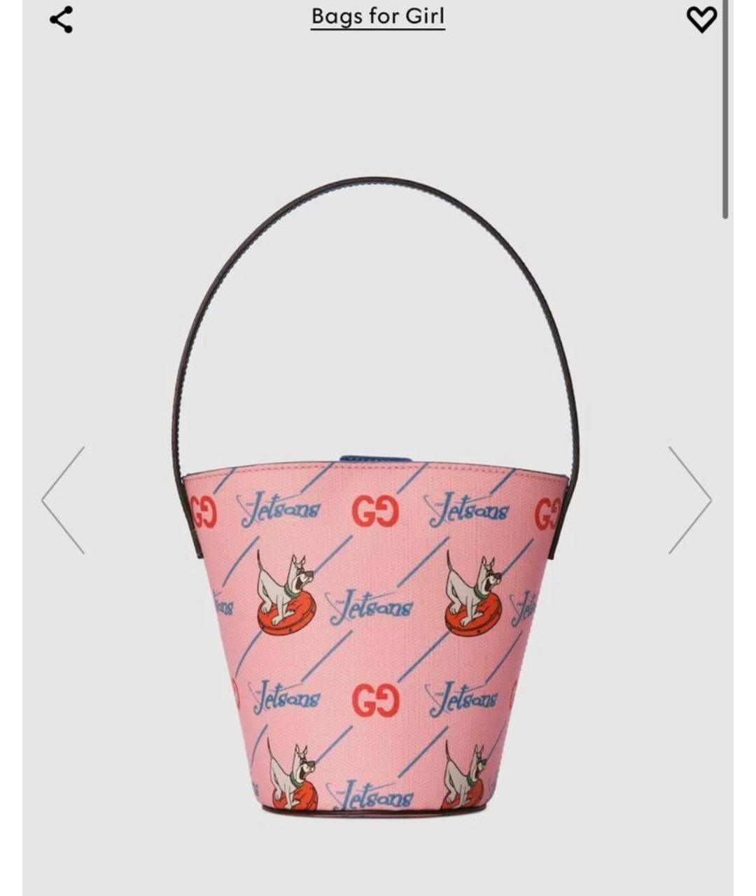 GUCCI Розовая сумка, фото 3