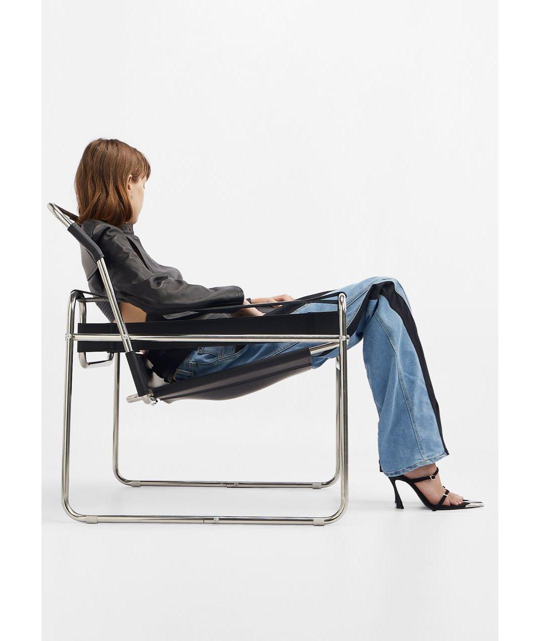 MUGLER Черные замшевые мюли, фото 8