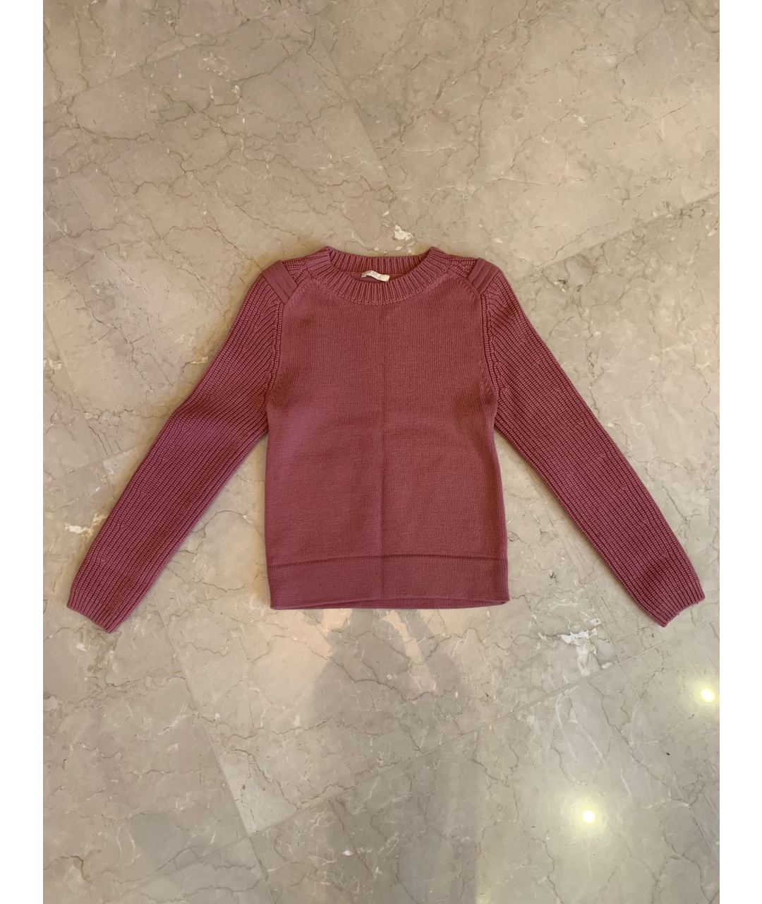 CHLOE Розовый шерстяной джемпер / свитер, фото 6