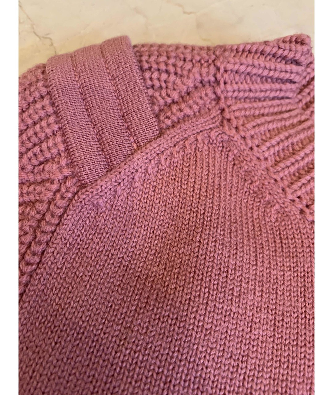 CHLOE Розовый шерстяной джемпер / свитер, фото 5