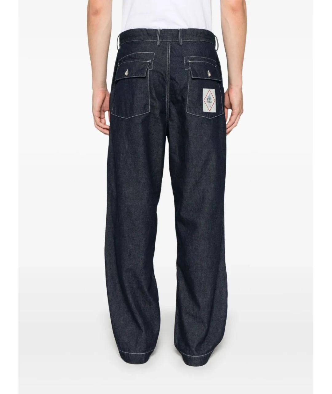 CP COMPANY Темно-синие повседневные брюки, фото 4
