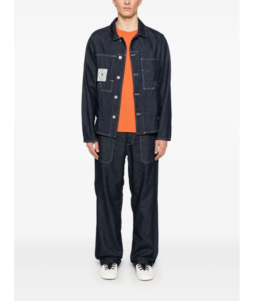 CP COMPANY Темно-синие повседневные брюки, фото 2