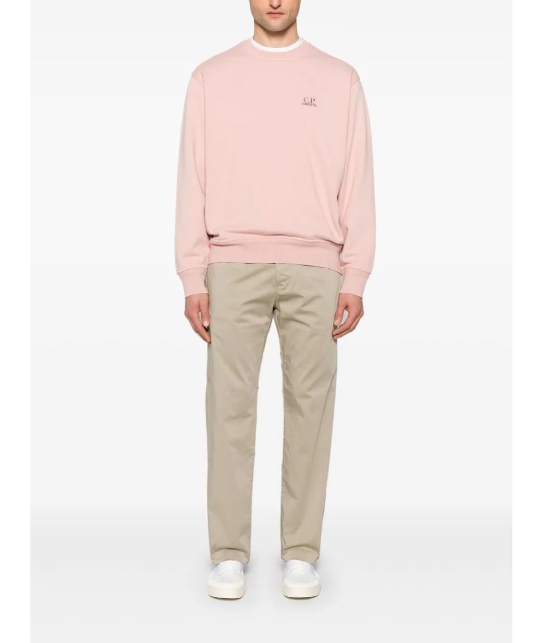 CP COMPANY Бежевые хлопковые повседневные брюки, фото 2