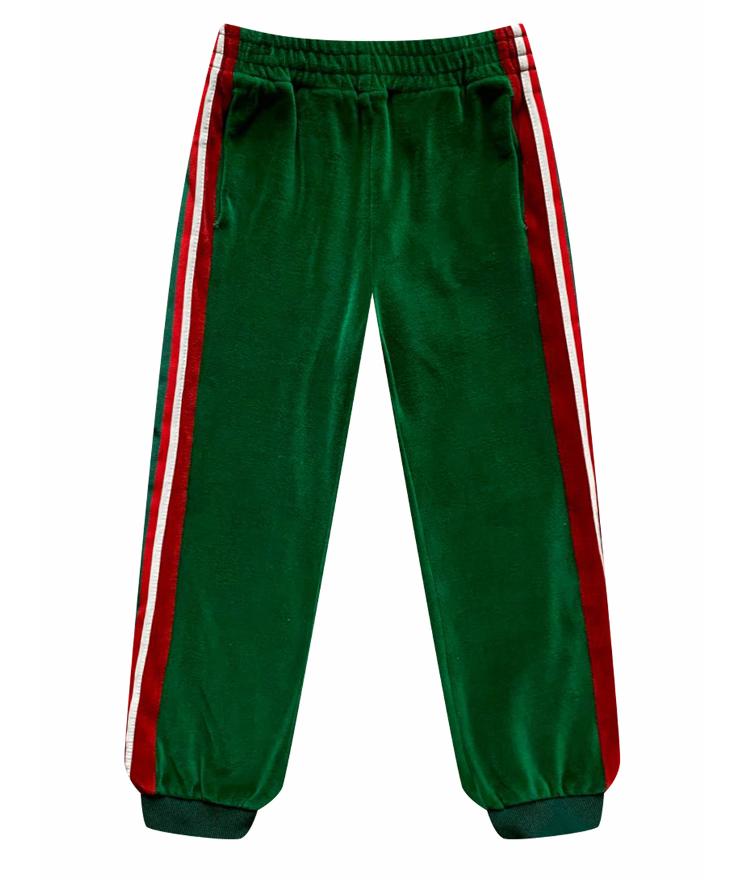 GUCCI Зеленые хлопковые брюки и шорты, фото 1