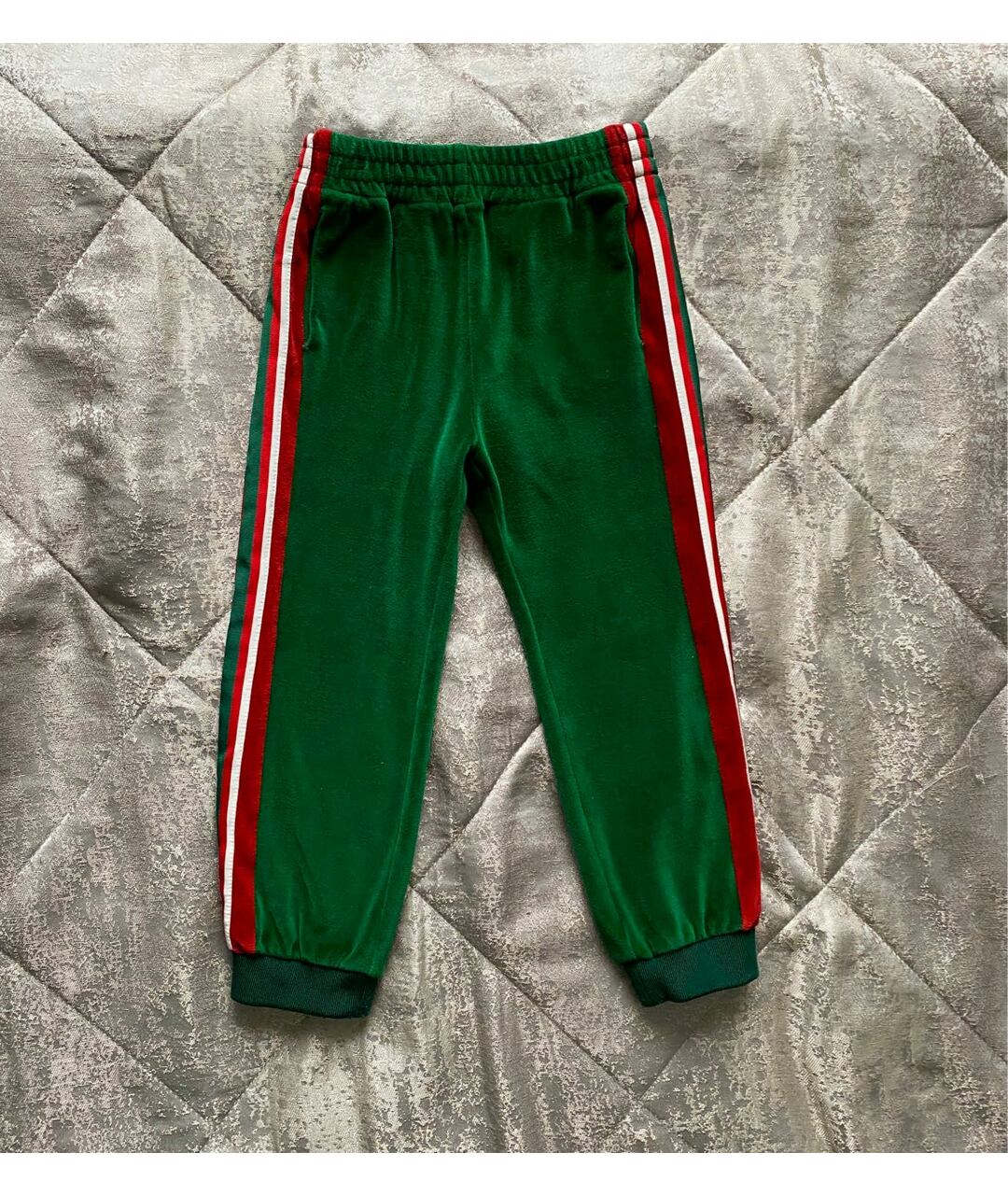 GUCCI Зеленые хлопковые брюки и шорты, фото 7