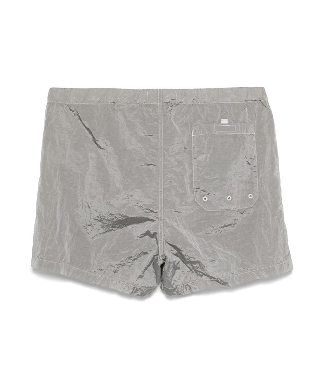 STONE ISLAND Серые полиамидовые плавки, фото 2