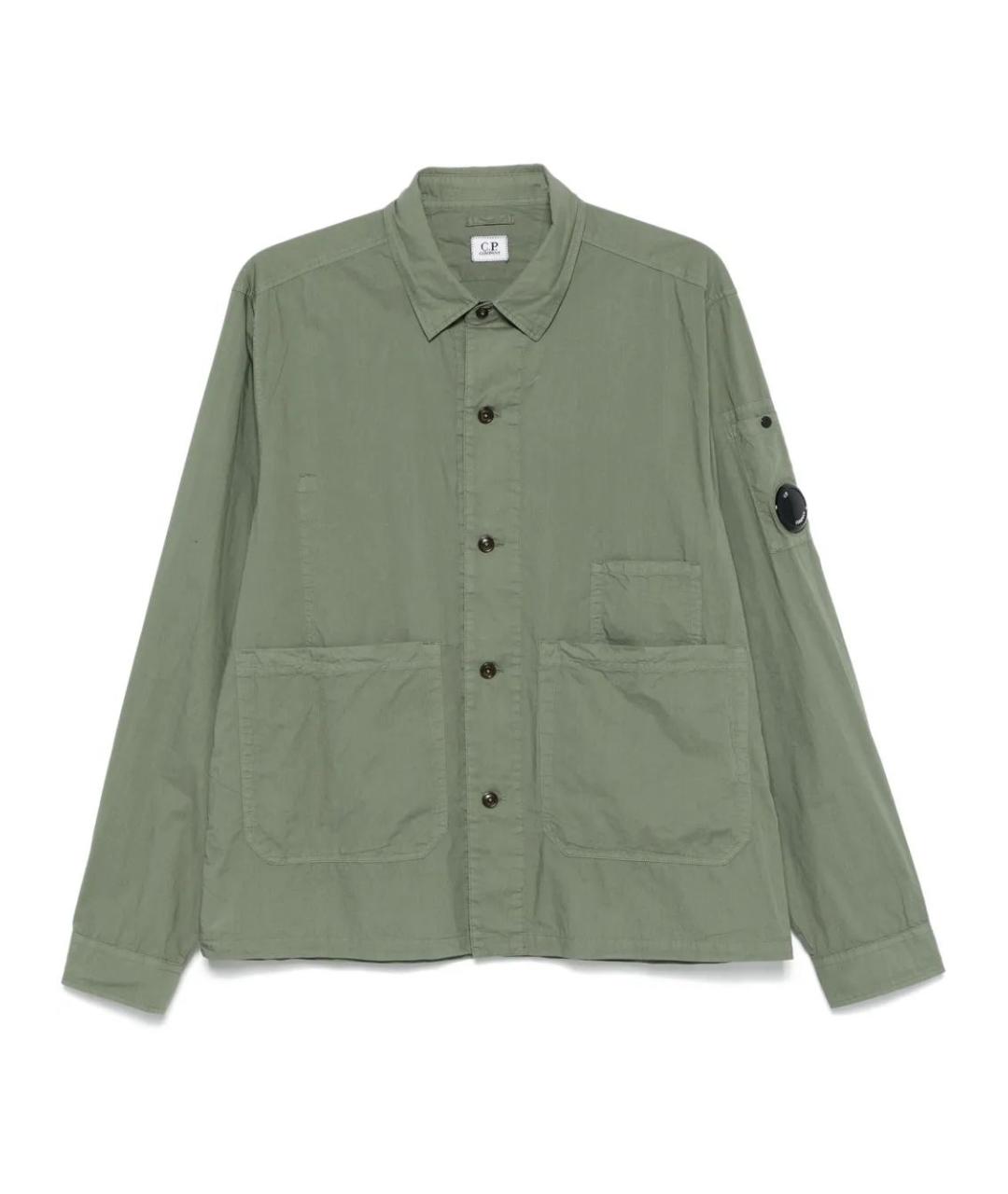 CP COMPANY Зеленая кэжуал рубашка, фото 1