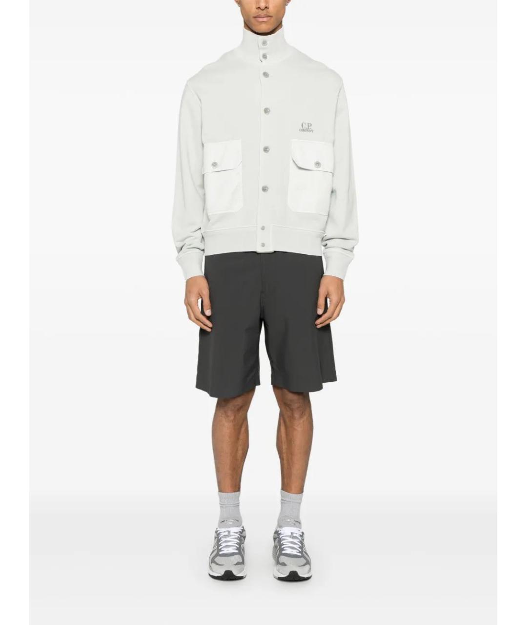 CP COMPANY Серый хлопковый джемпер / свитер, фото 2