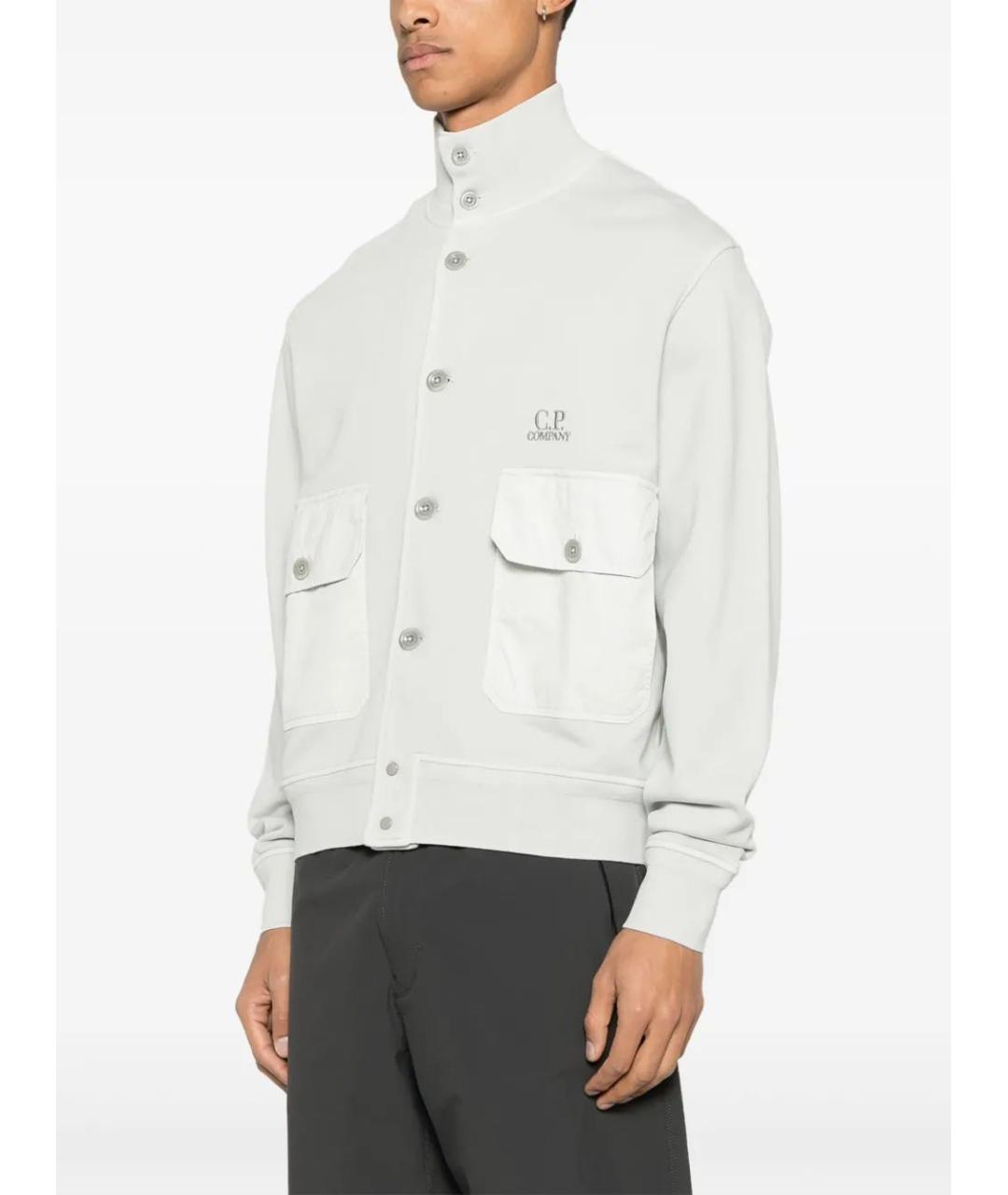 CP COMPANY Серый хлопковый джемпер / свитер, фото 3