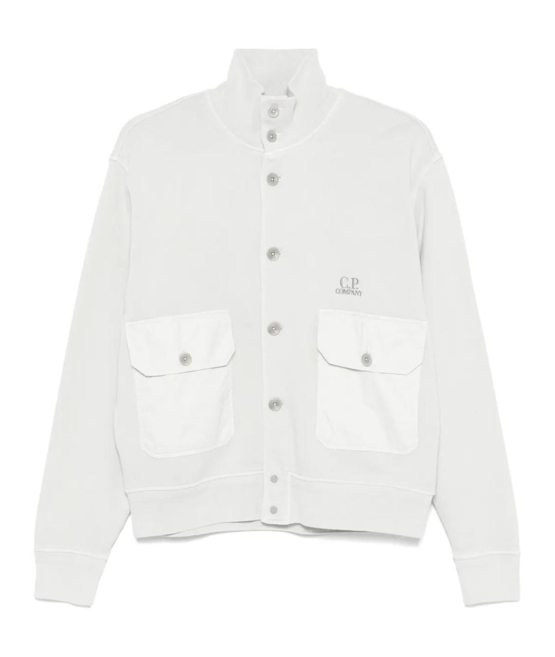 CP COMPANY Серый хлопковый джемпер / свитер, фото 1