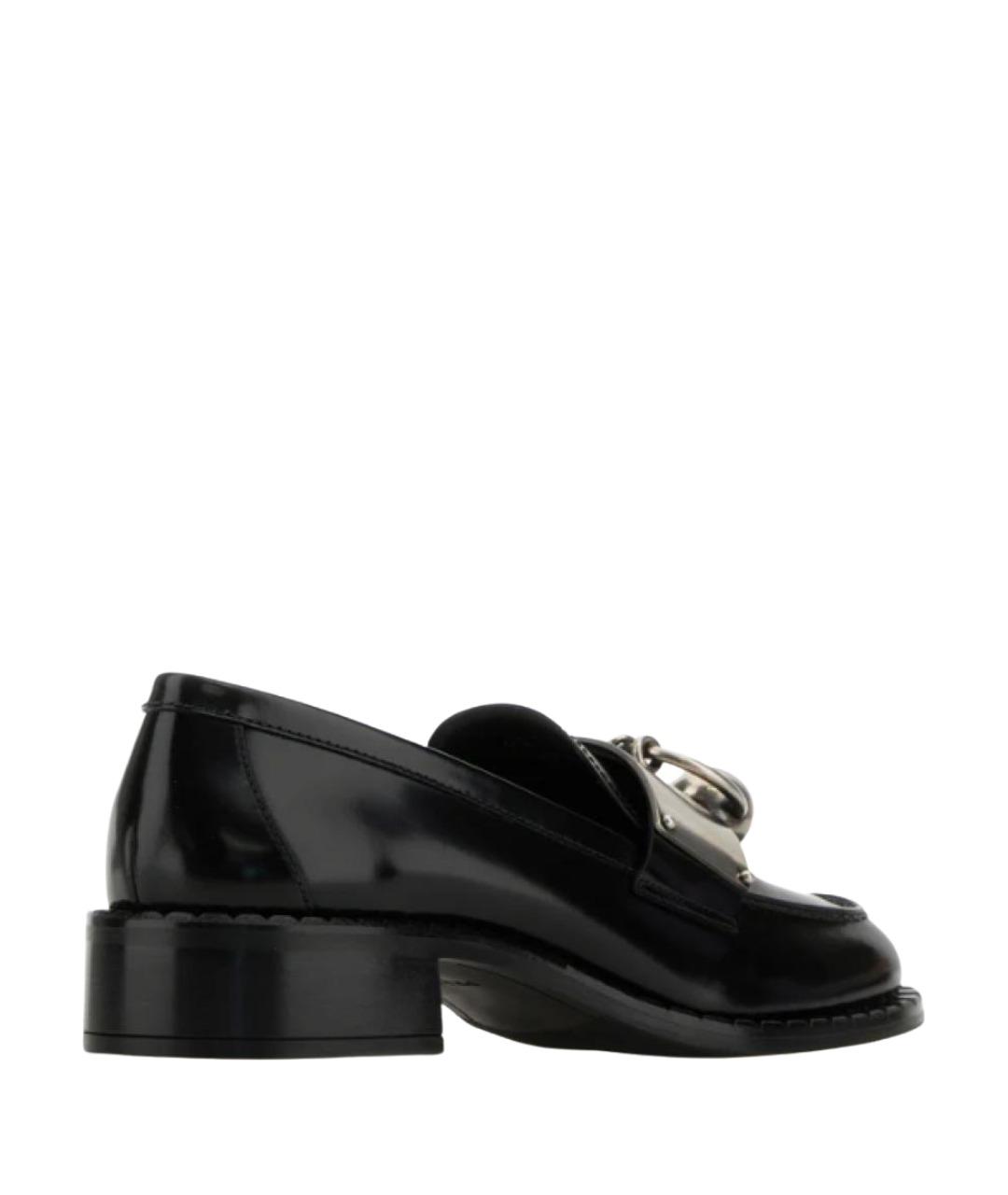 PRADA Черные кожаные лоферы, фото 3