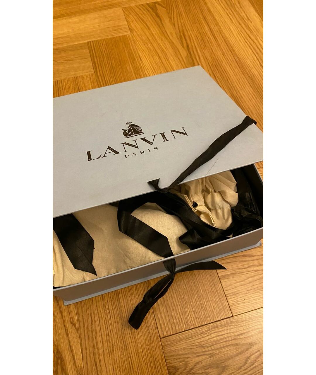 LANVIN Бежевые босоножки из лакированной кожи, фото 8