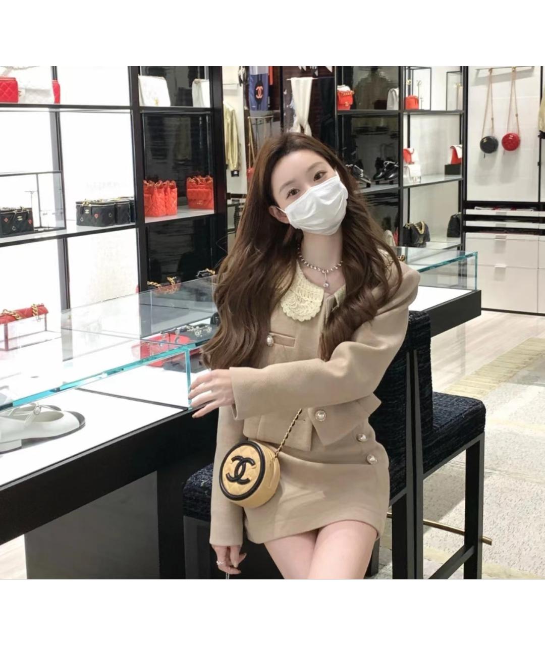 CHANEL Кожаная сумка через плечо, фото 7