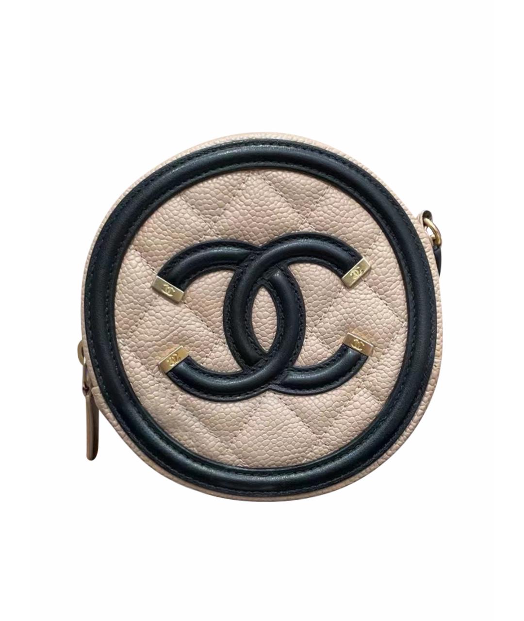 CHANEL Кожаная сумка через плечо, фото 1