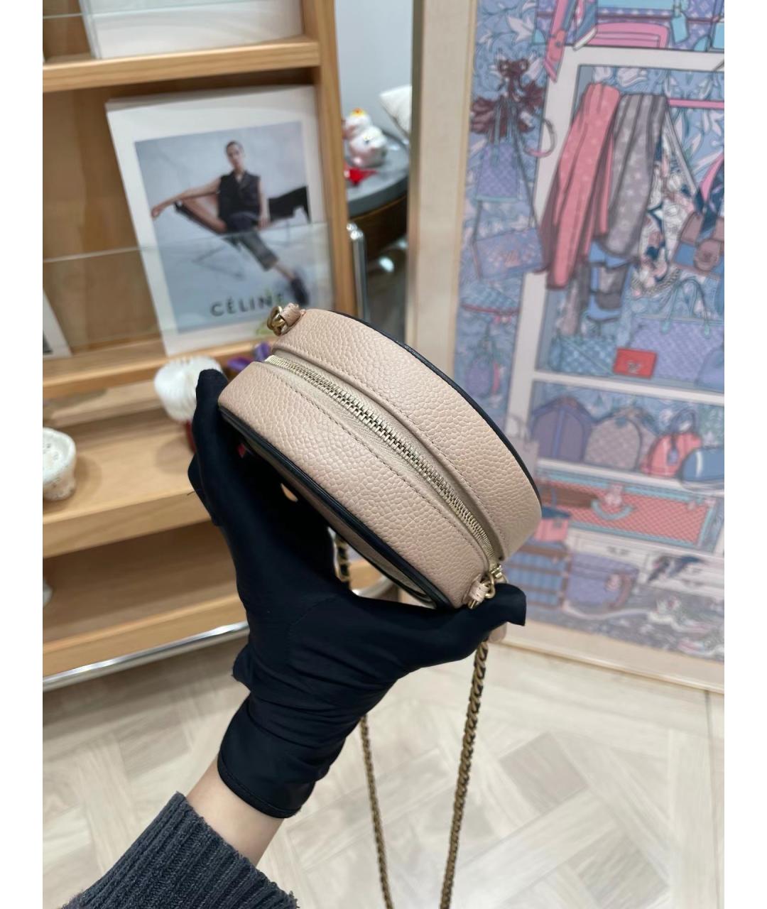 CHANEL Кожаная сумка через плечо, фото 3