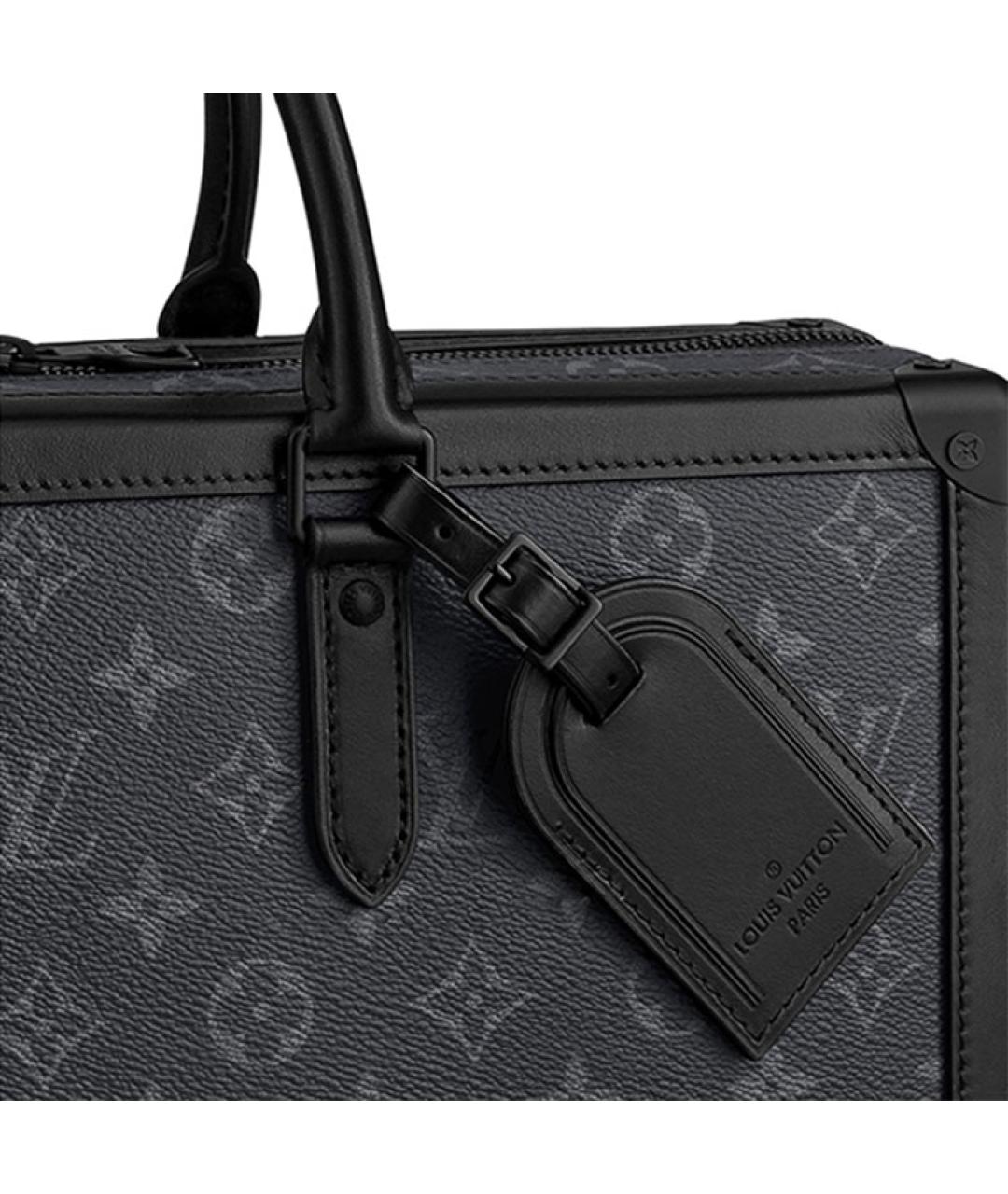 LOUIS VUITTON Черная сумка на плечо, фото 5