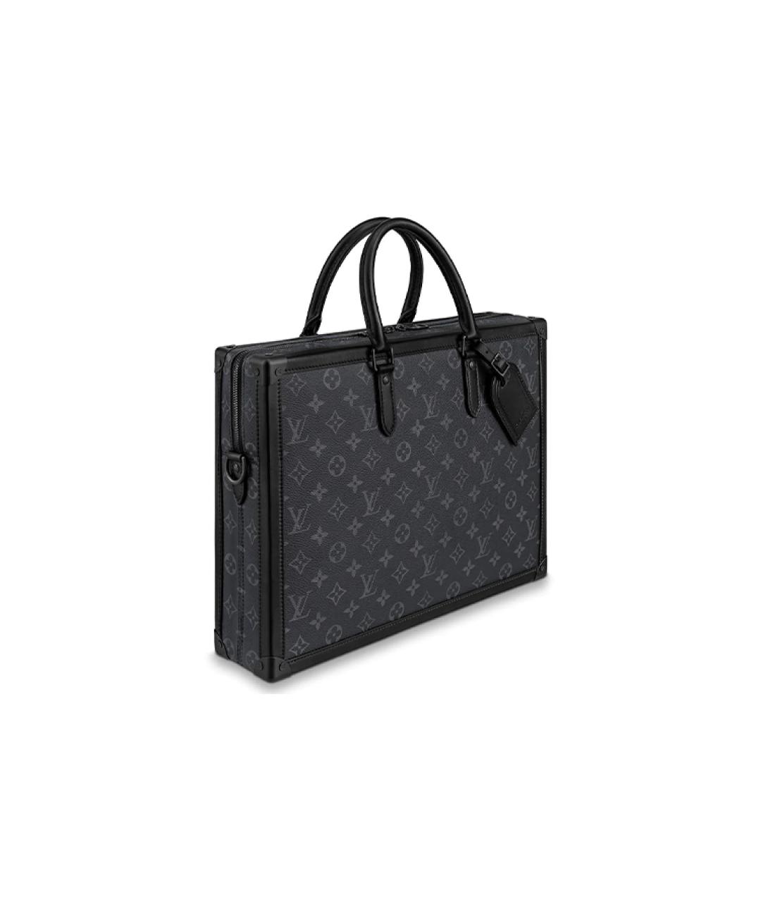 LOUIS VUITTON Черная сумка на плечо, фото 3