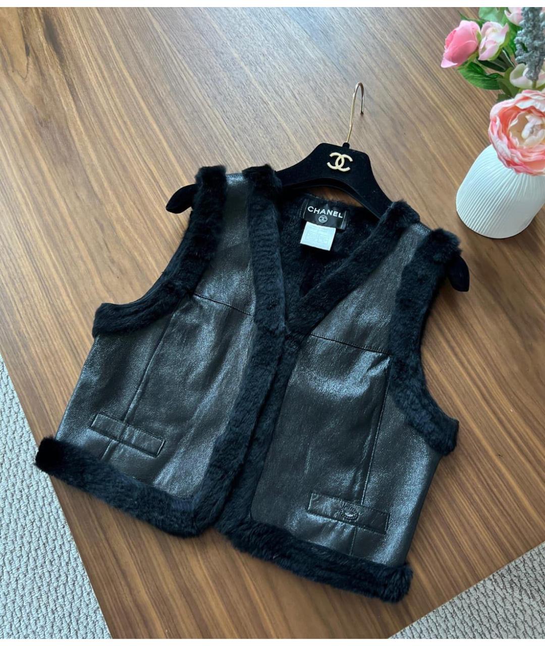 CHANEL Черный жилет, фото 9