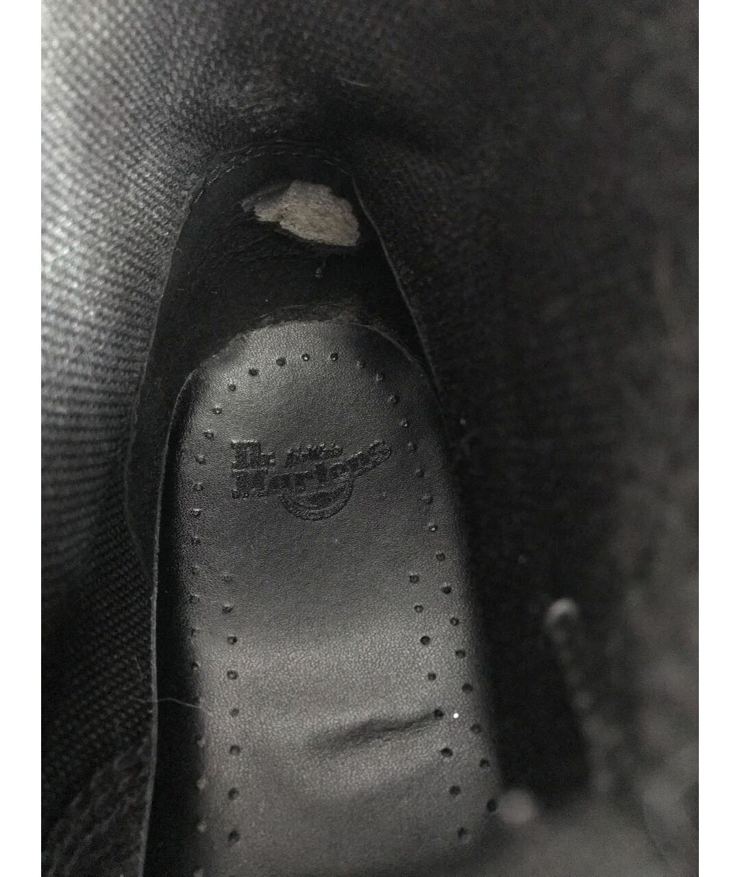 DR. MARTENS Черные синтетические ботинки, фото 8
