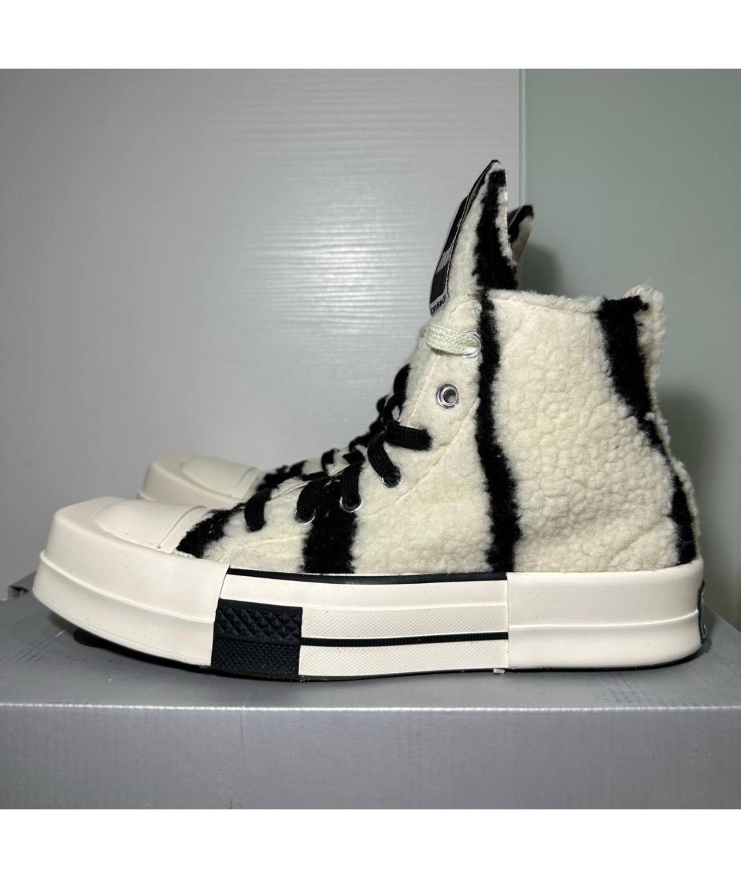 RICK OWENS DRKSHDW Мульти текстильные кеды, фото 9