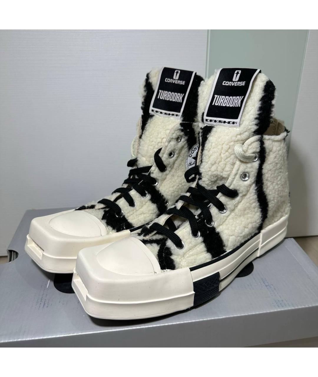 RICK OWENS DRKSHDW Мульти текстильные кеды, фото 3