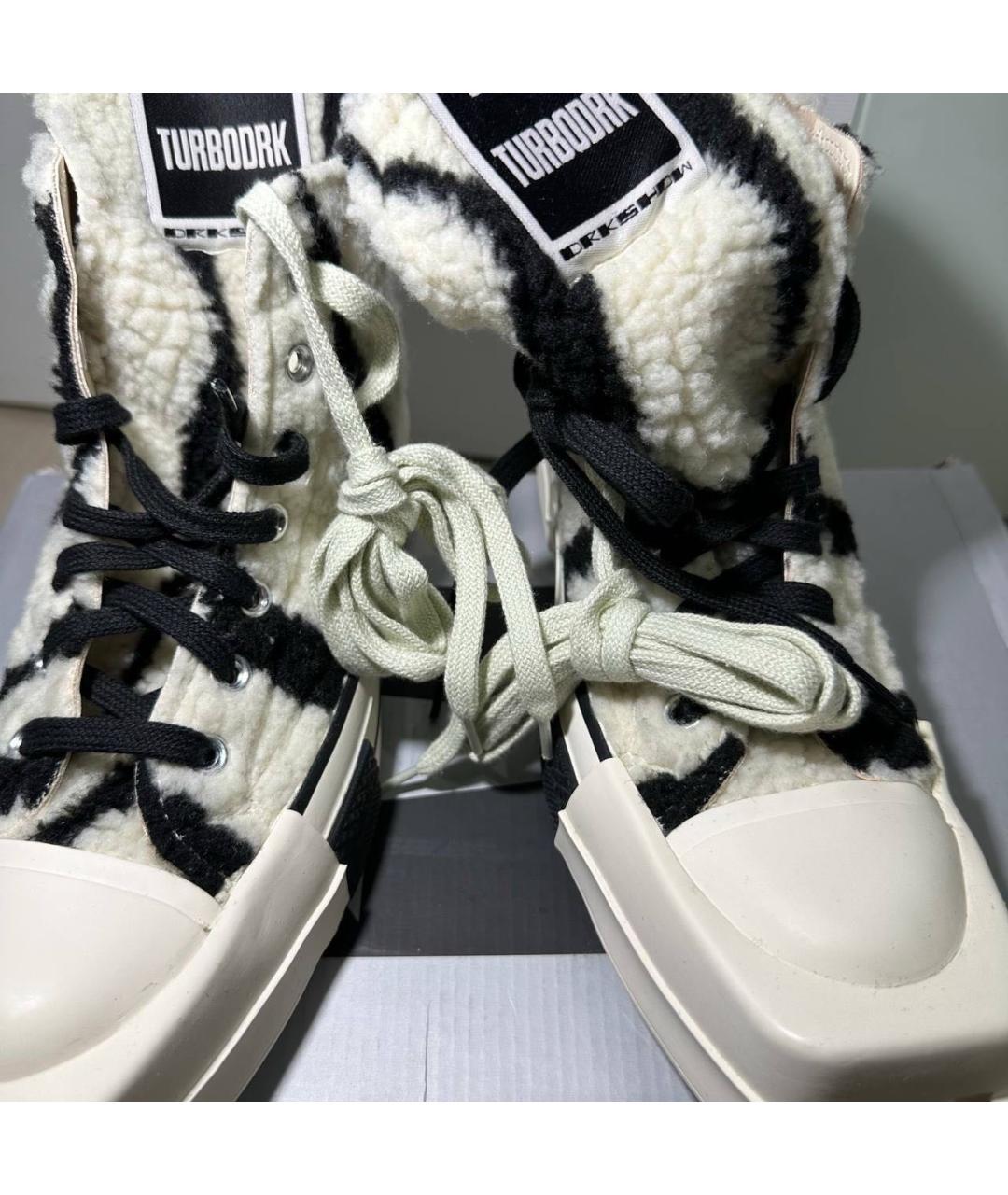 RICK OWENS DRKSHDW Мульти текстильные кеды, фото 6