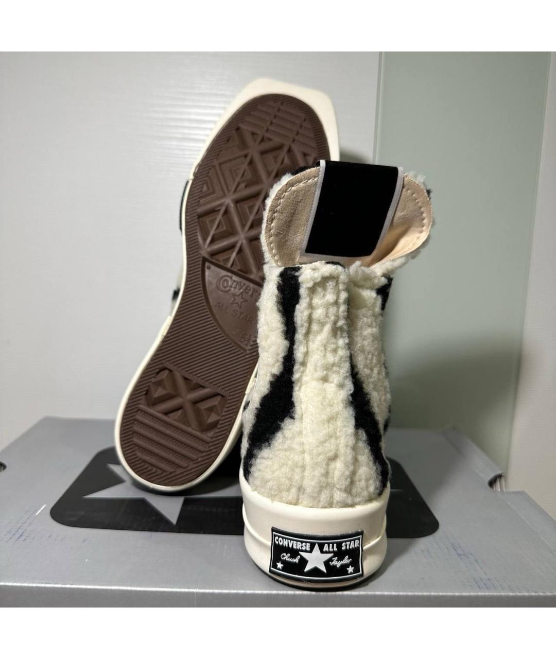 RICK OWENS DRKSHDW Мульти текстильные кеды, фото 5