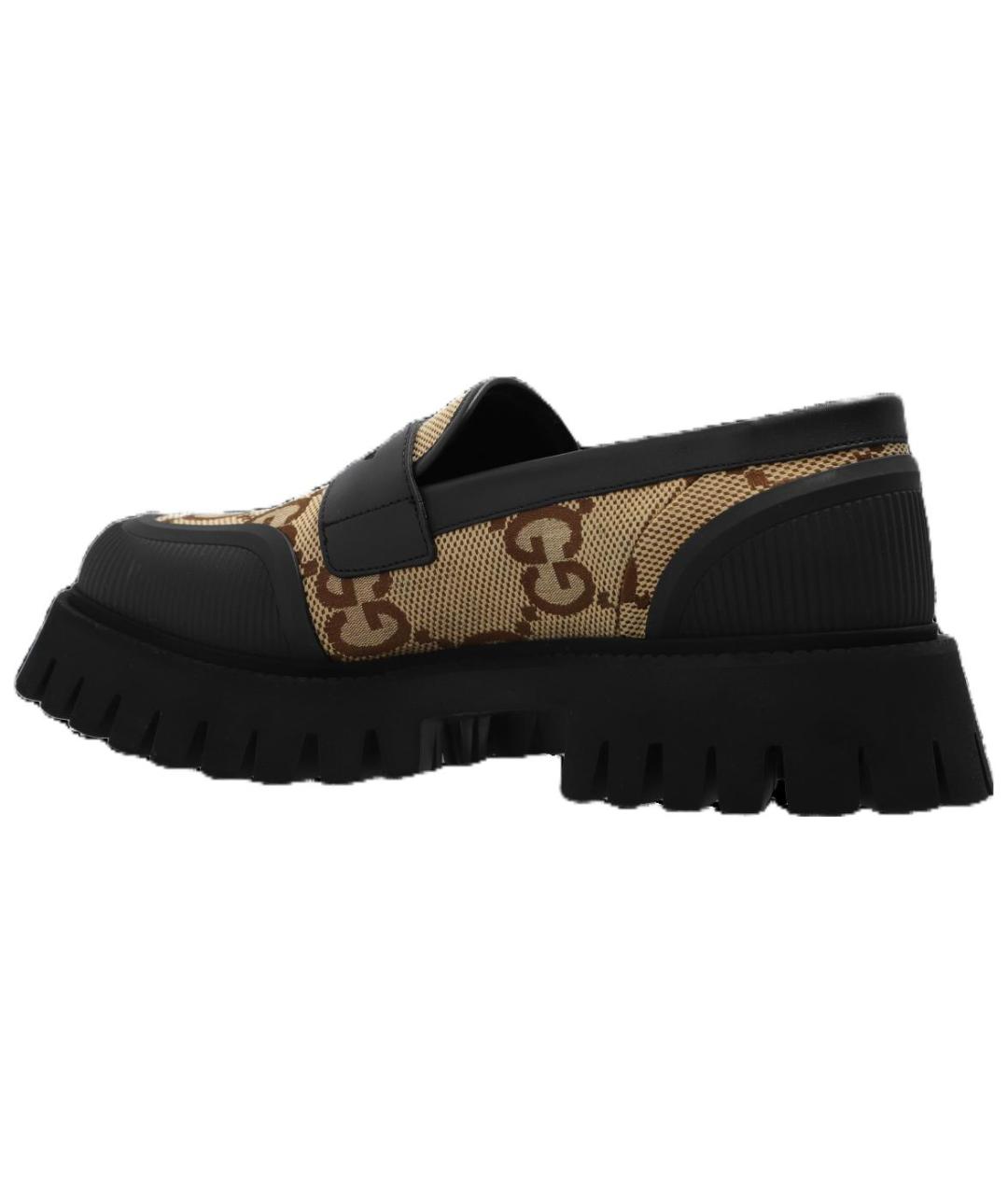 GUCCI Черные лоферы, фото 5