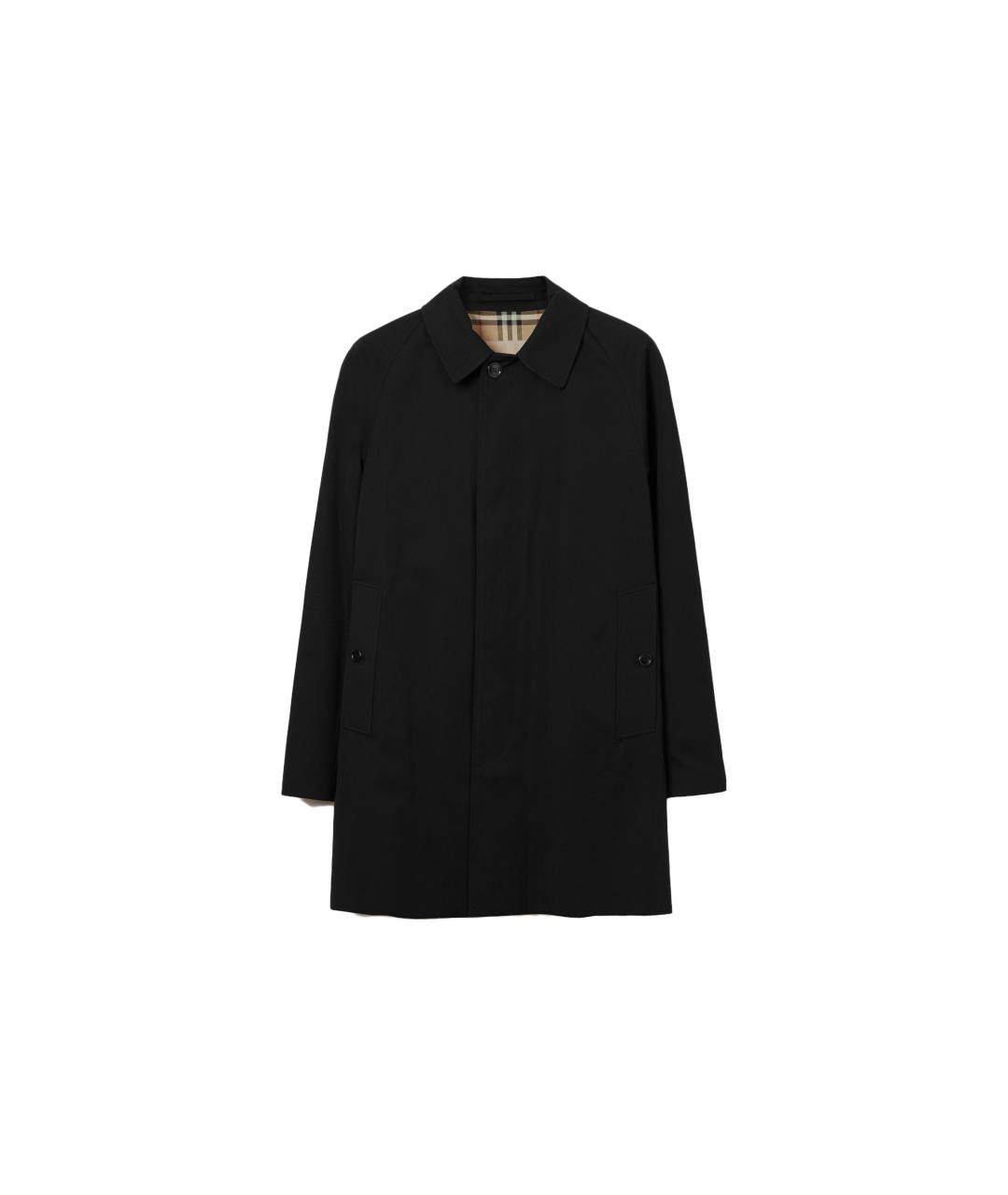 BURBERRY Черный тренч / плащ, фото 1
