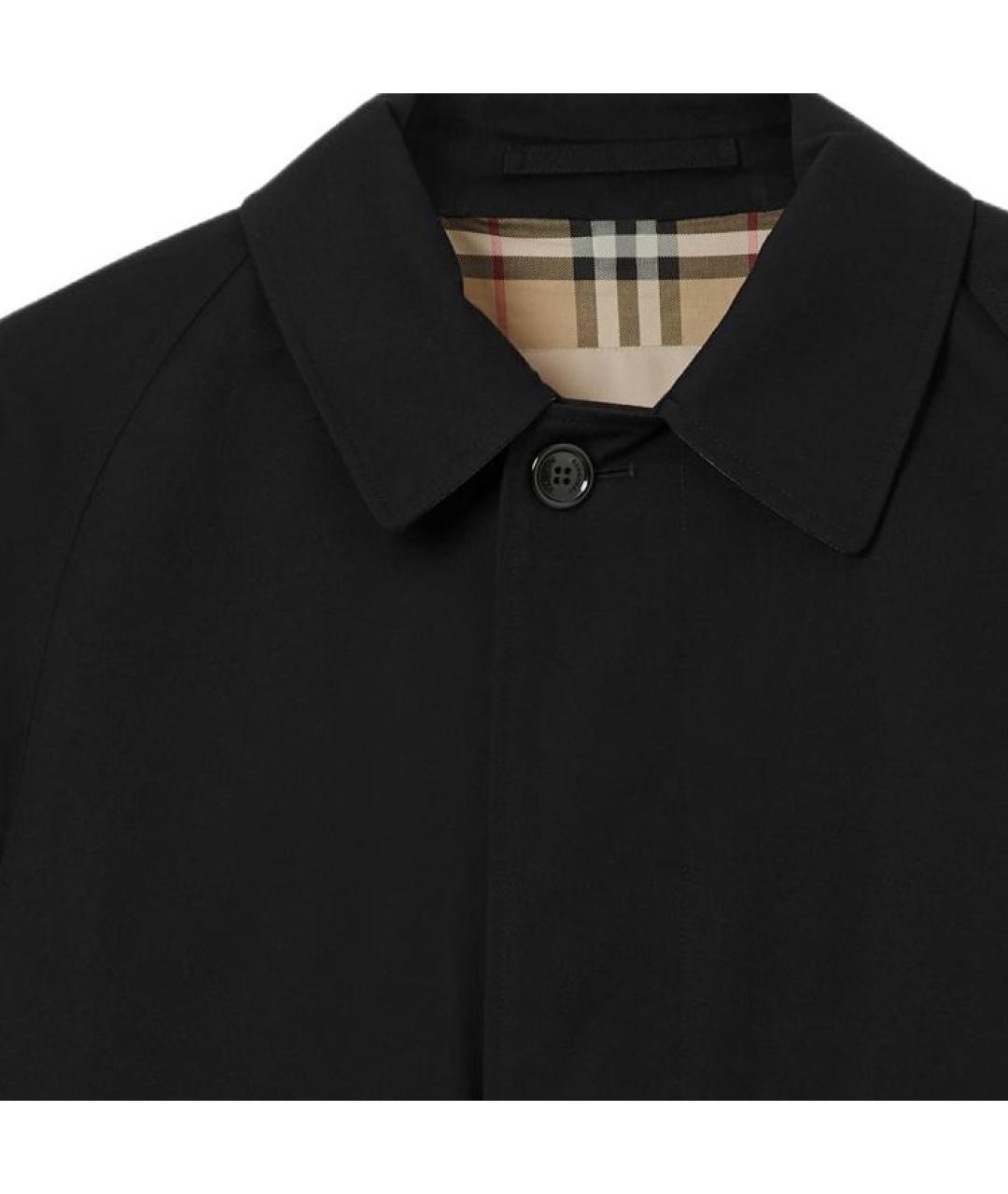 BURBERRY Черный тренч / плащ, фото 6