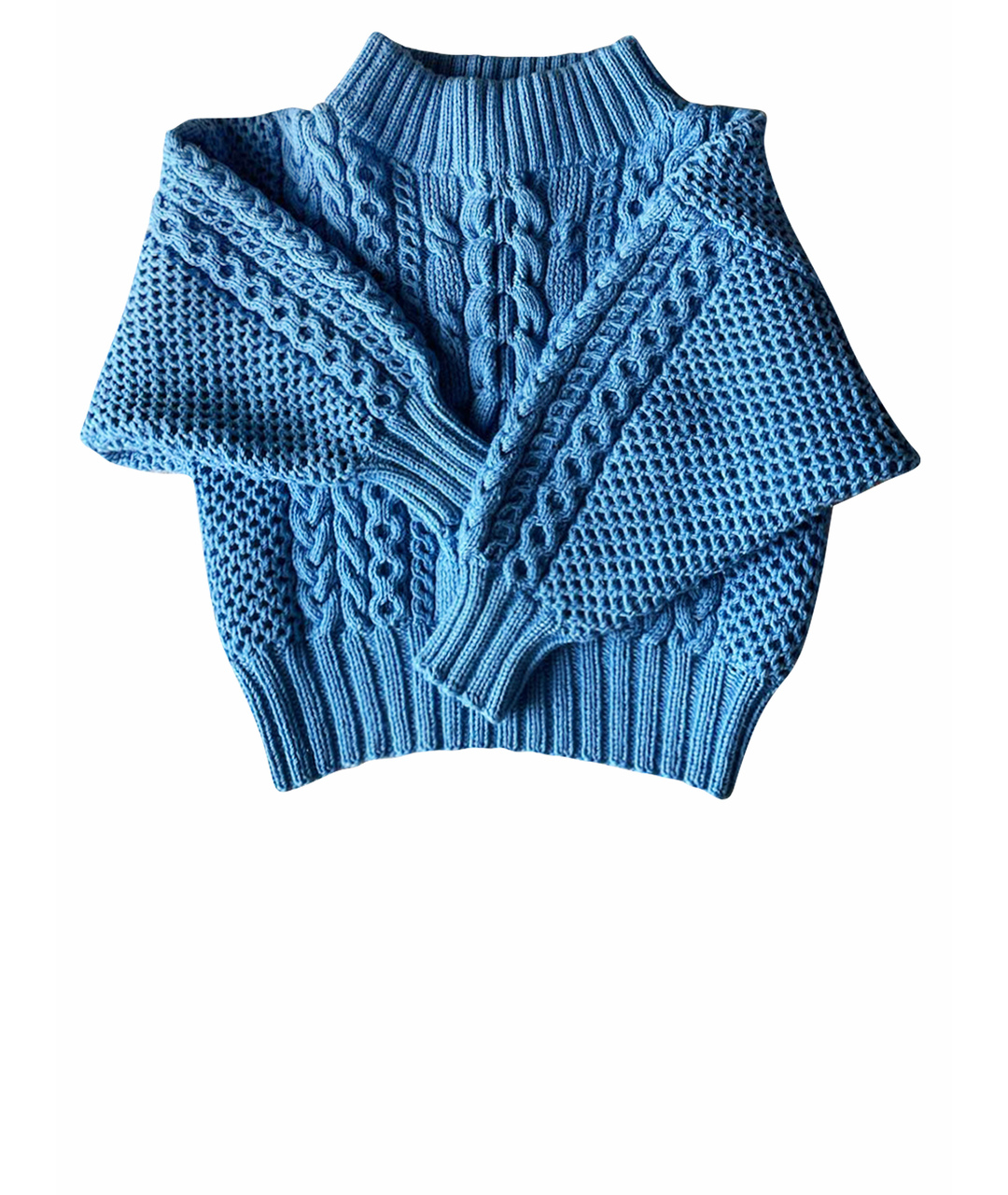 RUBAN Голубой шерстяной джемпер / свитер, фото 1