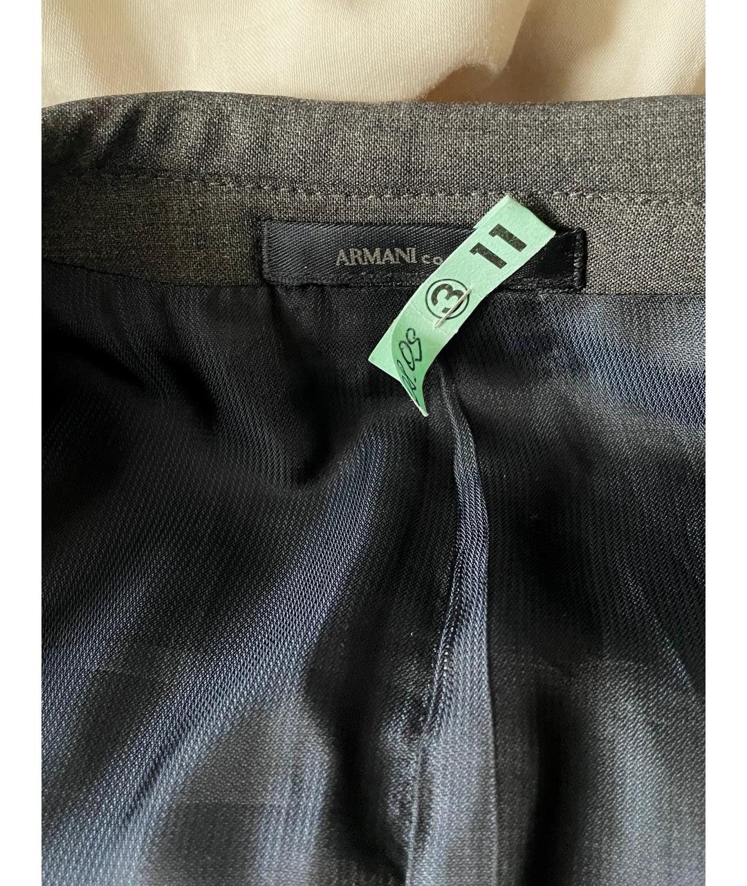 ARMANI COLLEZIONI Синий классический костюм, фото 6