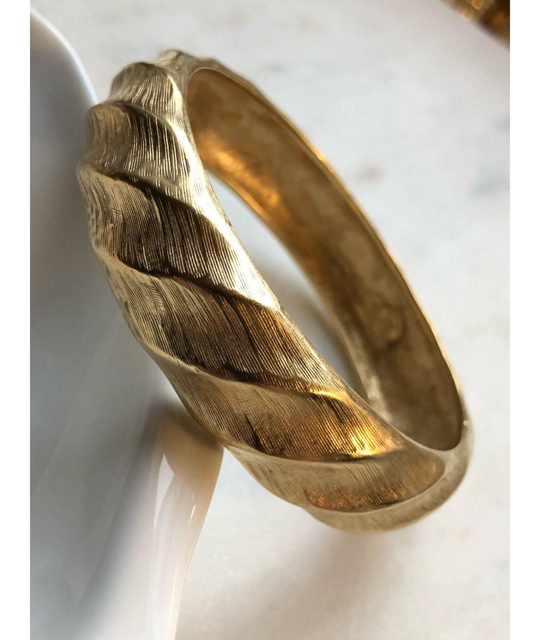 GIVENCHY Золотой металлический браслет, фото 3