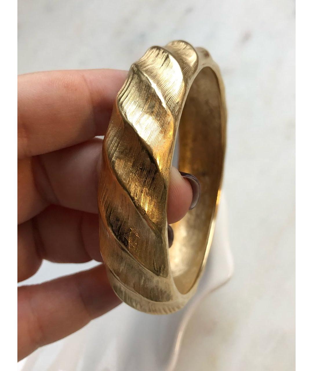 GIVENCHY Золотой металлический браслет, фото 4