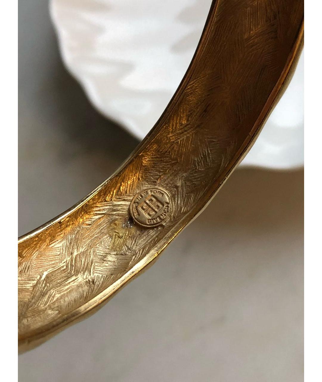 GIVENCHY Золотой металлический браслет, фото 5