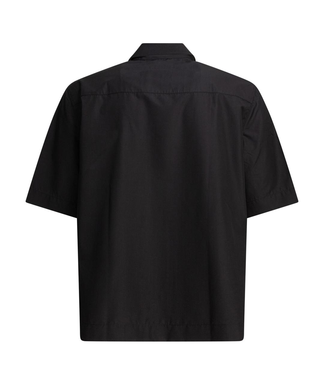 GIVENCHY Черная хлопко-полиэстеровая кэжуал рубашка, фото 2