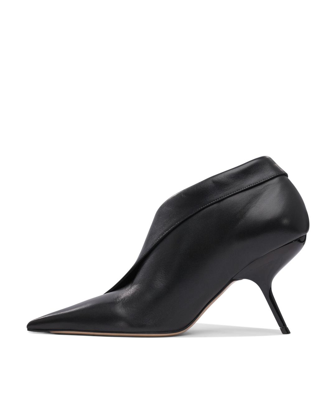 FERRAGAMO Черные кожаные туфли, фото 3