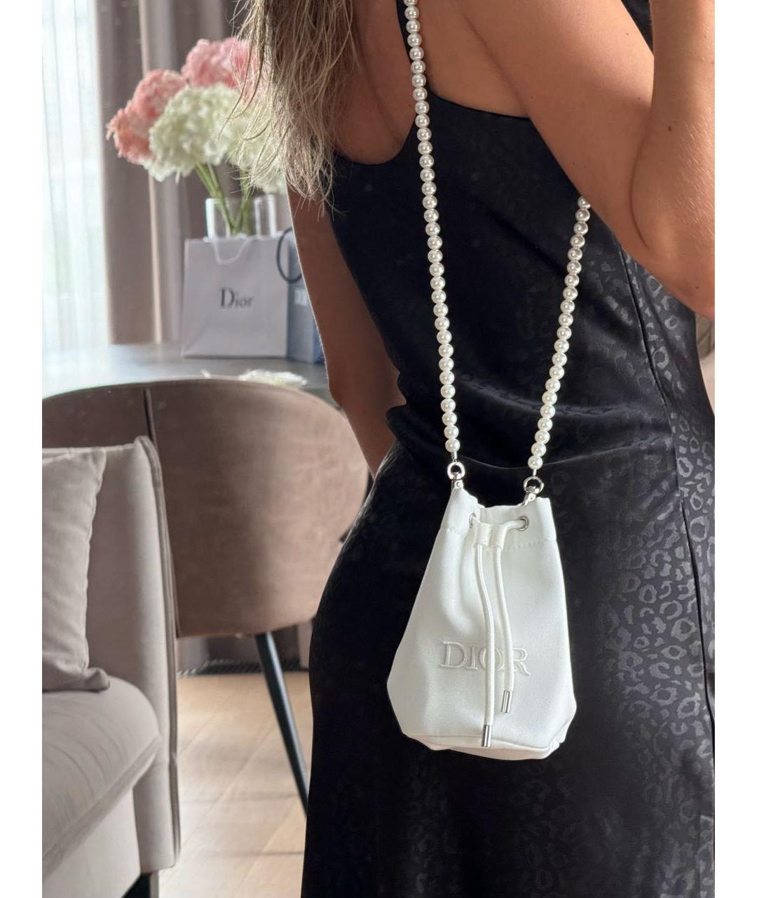 DIOR BEAUTY Белая косметичка, фото 5