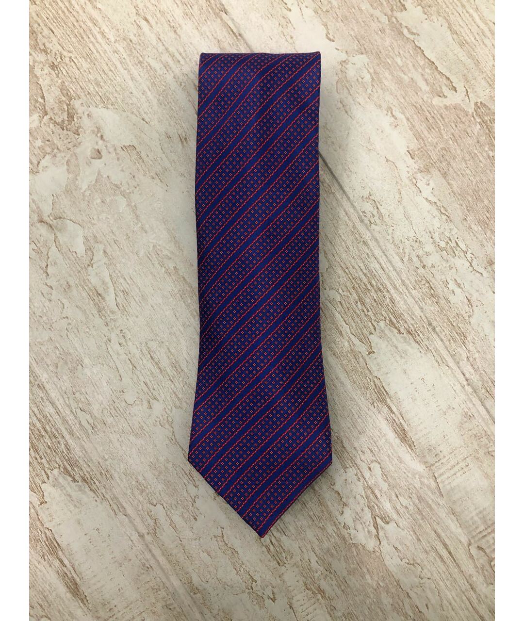STEFANO RICCI Фиолетовый шелковый галстук, фото 6
