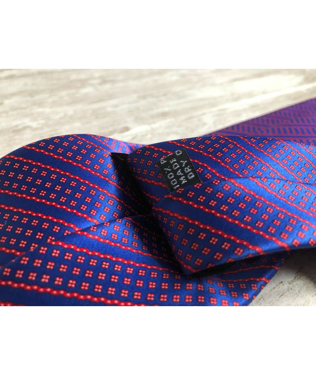 STEFANO RICCI Фиолетовый шелковый галстук, фото 2