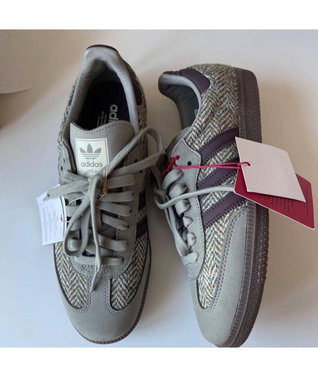 ADIDAS Мульти замшевые кеды, фото 3