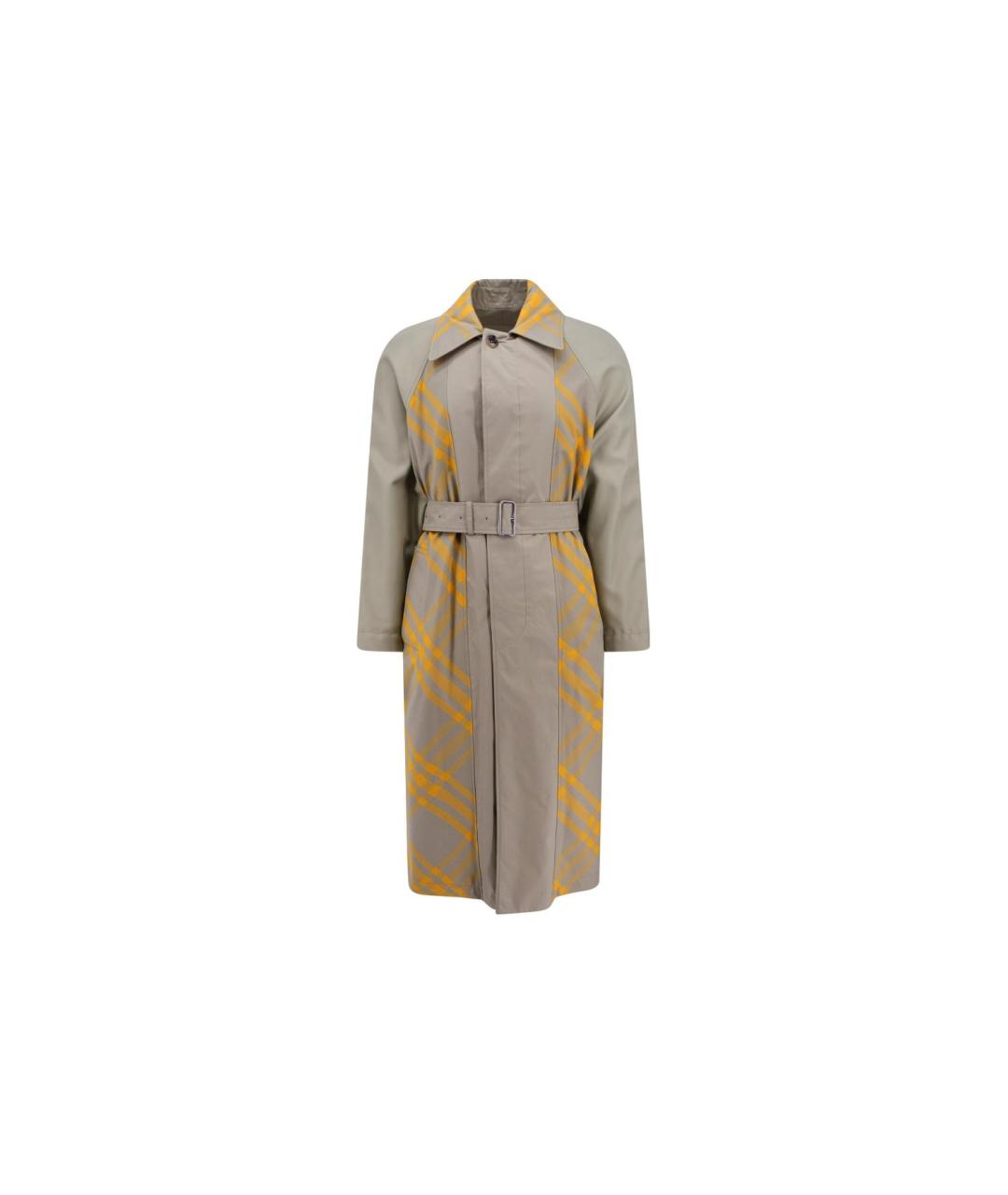 BURBERRY Серый тренч / плащ, фото 1