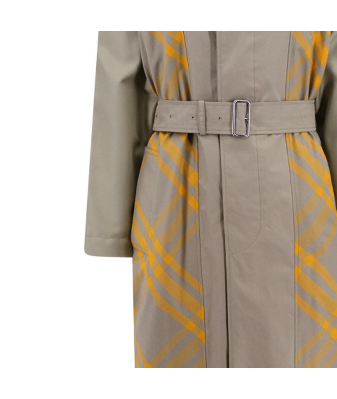 BURBERRY Серый тренч / плащ, фото 5