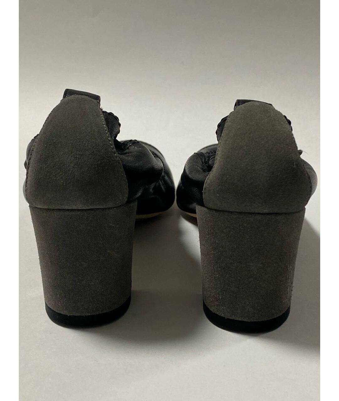 CHANEL PRE-OWNED Мульти кожаные туфли, фото 4