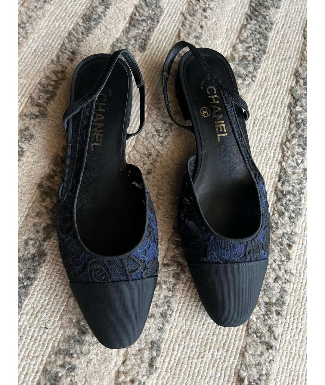 CHANEL Мульти текстильные балетки, фото 2