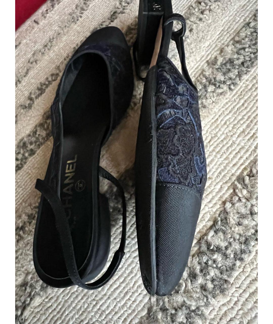 CHANEL Мульти текстильные балетки, фото 7