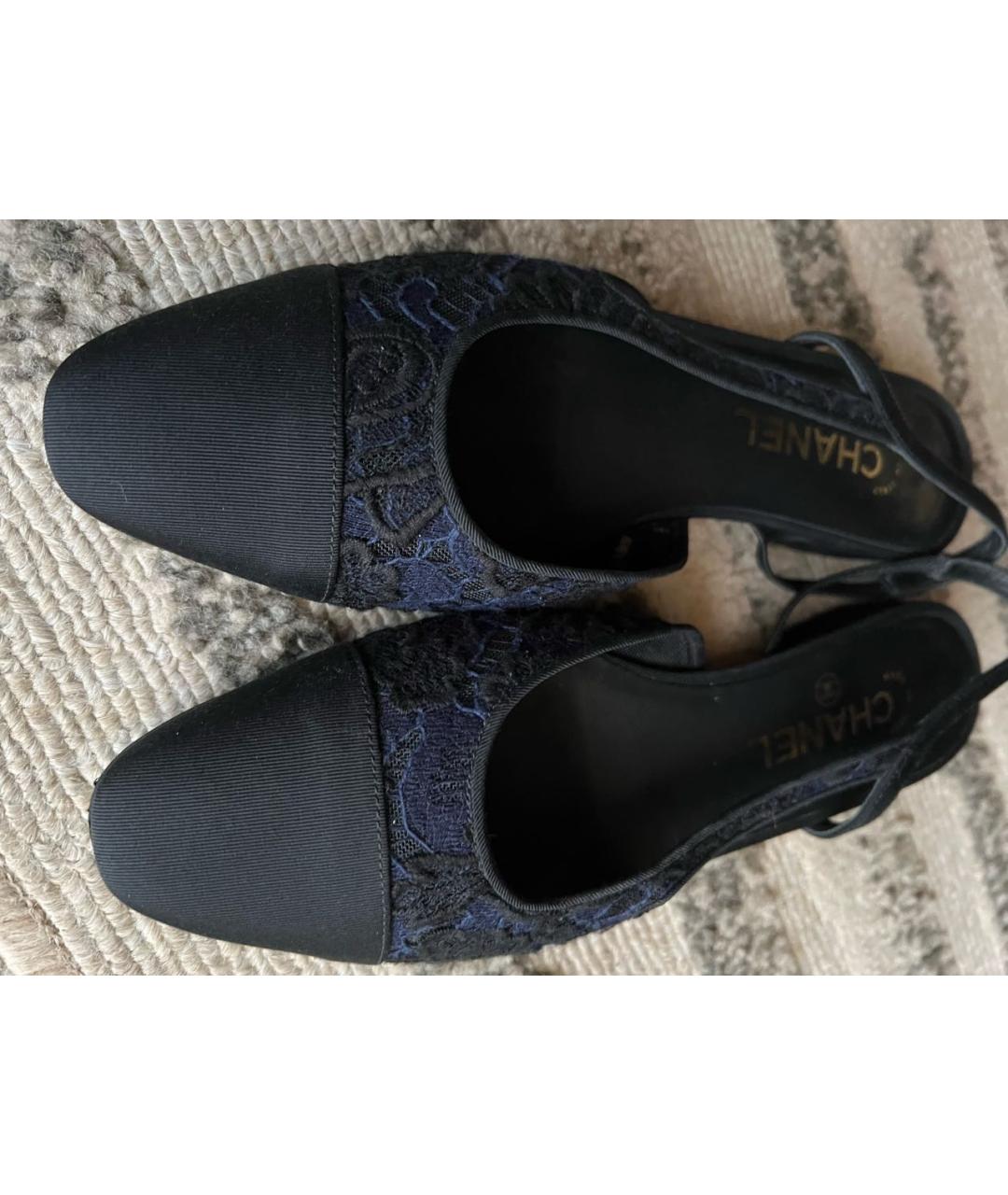 CHANEL Мульти текстильные балетки, фото 8